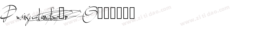Pwsignaturetwo-r55O字体转换