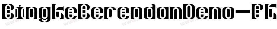 BingkeBerendamDemo-PKqLm字体转换