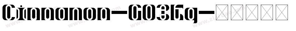Cinnamon-GO3Kq字体转换