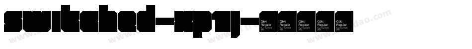 Switched-xp1j字体转换