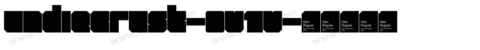 Undiecrust-0v1v字体转换 Undiecrust-0v1v字体转换