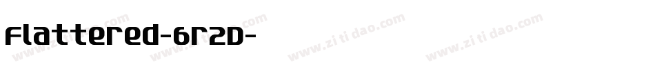 Flattered-6r2D字体转换