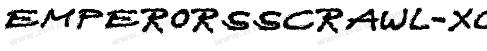 EmperorsScrawl-XG1o字体转换