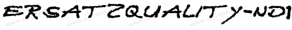 ErsatzQuality-nD1O字体转换
