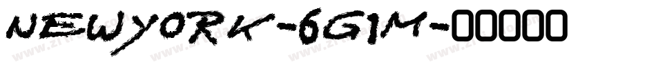 NewYork-6g1M字体转换