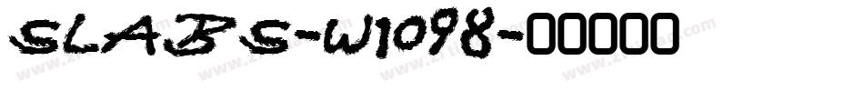 Slabs-w1o98字体转换 Slabs-w1o98字体转换