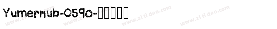 Yumernub-O59o字体转换