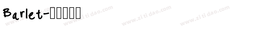 Barlet字体转换