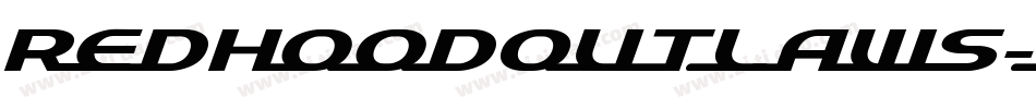 RedHoodOutlaws-nKrY字体转换