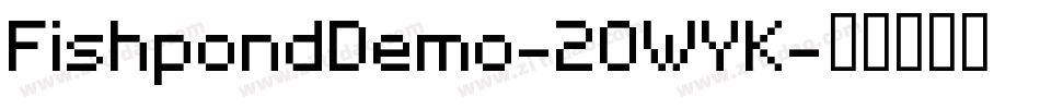 FishpondDemo-2OWYK字体转换