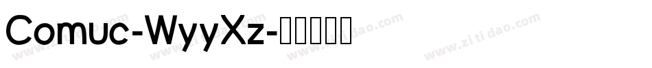 Comuc-WyyXz字体转换