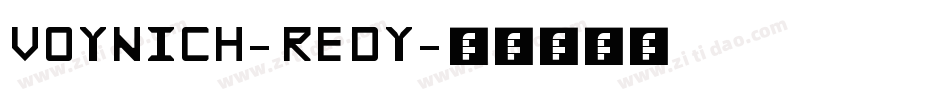 Voynich-rEDy字体转换