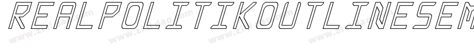 RealpolitikOutlineSemiItal-MKaP字体转换