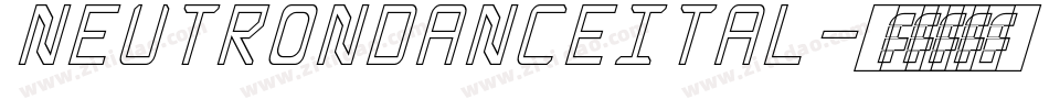 neutrondanceital字体转换