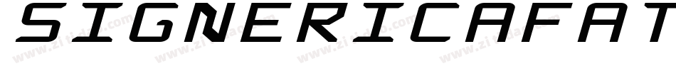 signericafat字体转换
