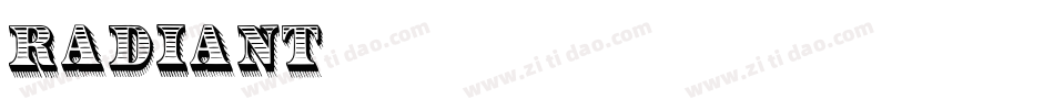 Radiant字体转换