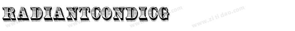 RadiantCondICG字体转换
