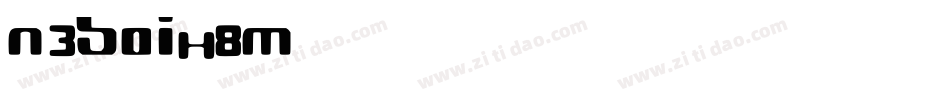 NumbbunnyBlackOutlineItalic-4M5l字体转换