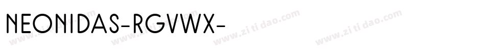 Neonidas-rgvWx字体转换 Neonidas-rgvWx字体转换