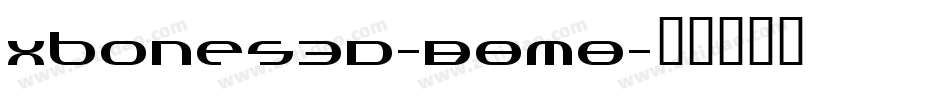 Xbones3D-B8M8字体转换 Xbones3D-B8M8字体转换