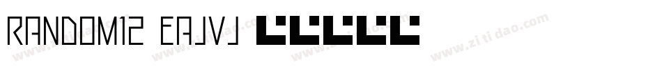Random12-EaJVj字体转换