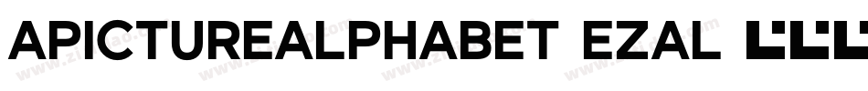 APictureAlphabet-eZal字体转换 APictureAlphabet-eZal字体转换