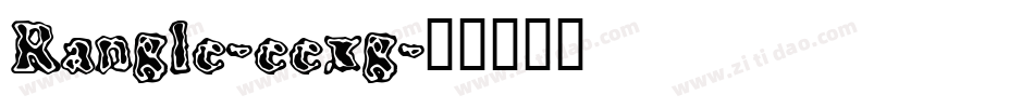 Rangle-eexg字体转换
