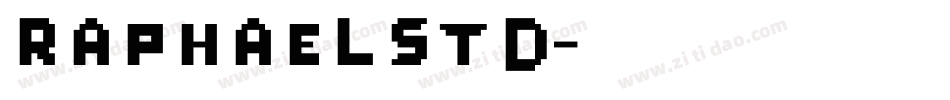 RaphaelStd字体转换