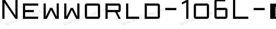 Newworld-1o6L字体转换 Newworld-1o6L字体转换