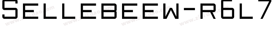 Sellebeew-r6l7字体转换 Sellebeew-r6l7字体转换