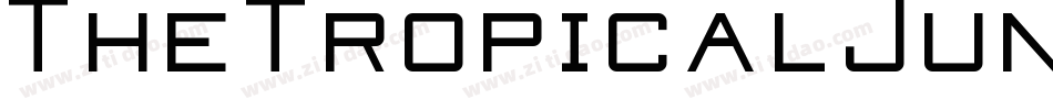 TheTropicalJungle-eW6l字体转换
