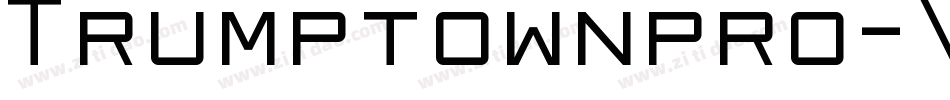 Trumptownpro-VV6l字体转换