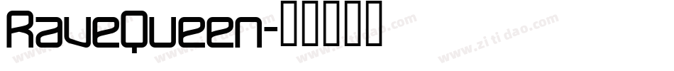 RaveQueen字体转换