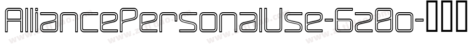 AlliancePersonalUse-6z0o字体转换