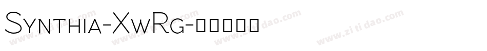 Synthia-XwRg字体转换 Synthia-XwRg字体转换