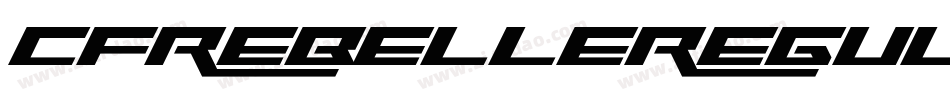 CfRebelleRegular-VMx0字体转换