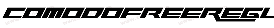 ComodoFreeRegular-VGz1l字体转换