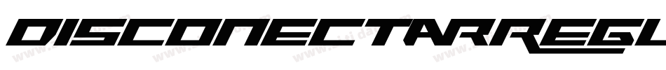 DiscoNectarRegular-v7G7字体转换
