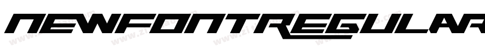 NewfontRegular-V5rw字体转换