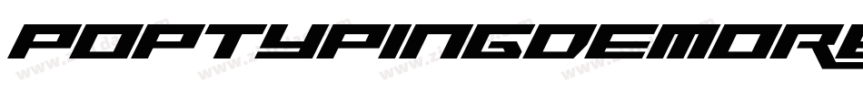 PoptyPingDemoRegular-V1RB字体转换