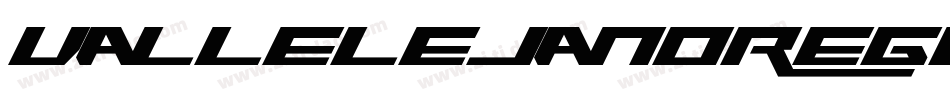 ValleLejanoRegular-VVvB字体转换