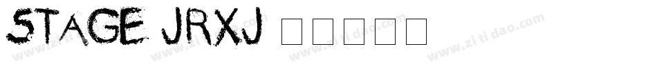 Stage-jRXj字体转换