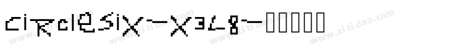 CircleSix-x3L8字体转换