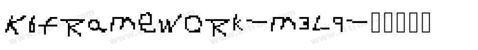 Kbframework-m3L9字体转换