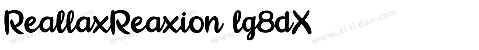 ReallaxReaxion-lg8dX字体转换