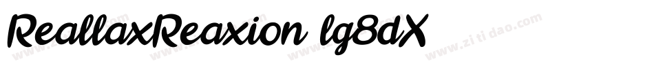 ReallaxReaxion-lg8dX字体转换