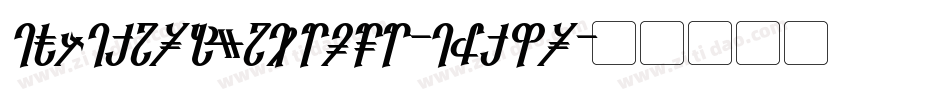 AlpabeRunesChmc-axB5R字体转换
