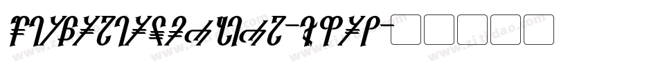 Majorearthquake-v5R4字体转换