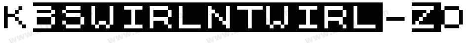 Kbswirlntwirl-zO81字体转换