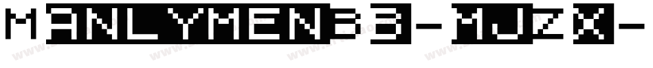 ManlymenBb-mjZx字体转换